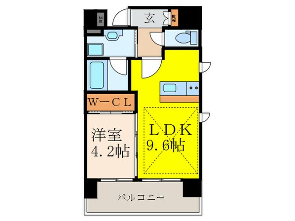 第26関根マンションの物件間取画像